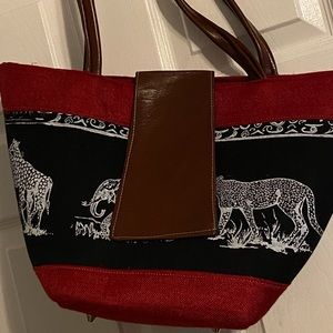 New safari tote bag